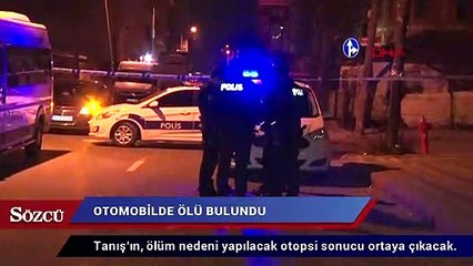 Park halindeki otomobilde ölü bulundu