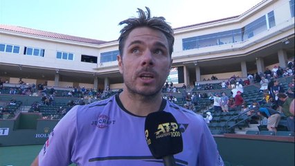 Indian Wells - Wawrinka : "C'était important de rester calme"