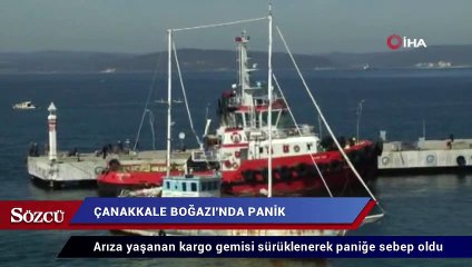 Çanakkale Boğazı’nda hayalet tekne alarmı