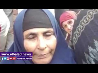 والدة شهيد الدقهلية تطلق الزغاريد وتردد«ابنى عريس »