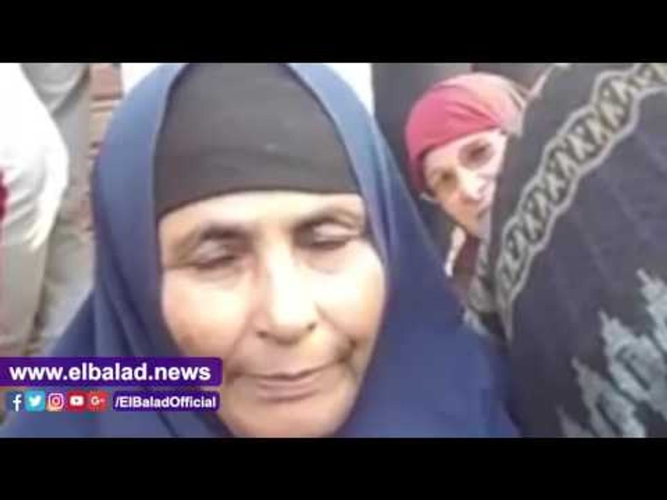 والدة شهيد الدقهلية تطلق الزغاريد وتردد«ابنى عريس »