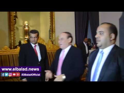 صدى البلد | رئيس مجلس النواب وقائد المنطقة المركزية ومرتضى منصور والخطيب فى حفل زفاف نجلة أحمد موسى