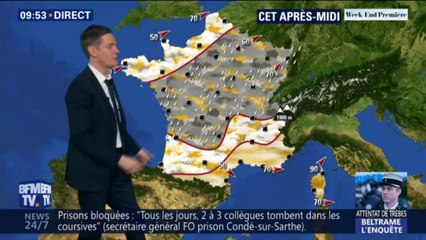 De la grisaille et de la pluie au nord, du vent dans le sud ce samedi