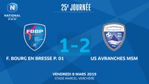 J25 : Bourg-Peronnas 01 - US Avranches MSM (1-2), le résumé