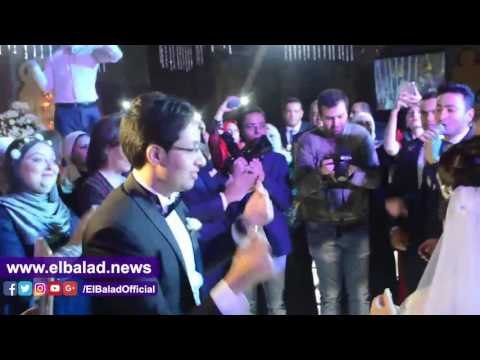 صدى البلد | حمادة هلال يشعل حفل زفاف ابنة الإعلامي أحمد موسى‎