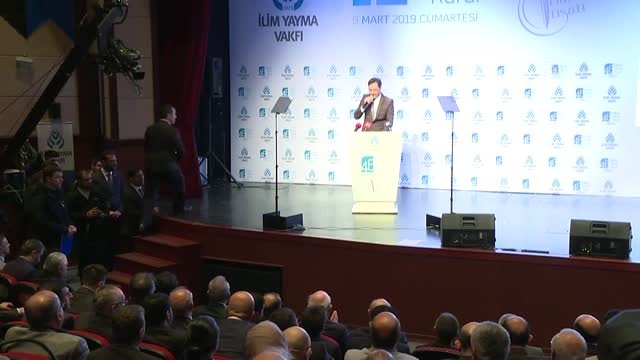 Binali Yıldırım, İlim Yayma Vakfı 48. Olağan Genel Kurulu'na Katıldı (1)