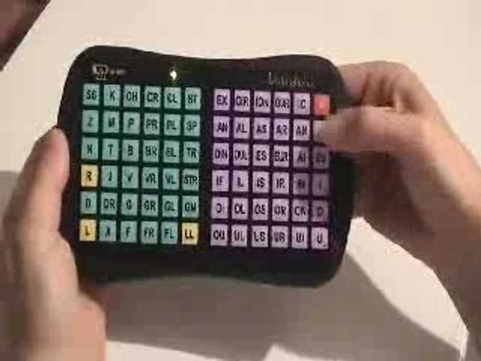 Leblatphone - clavier phonetique pour personnes handicapees
