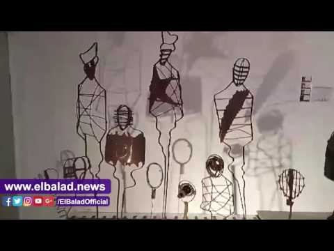 صدى البلد | اقبال جماهيرى غير مسبوق بصالون الشباب‎ بالاوبرا