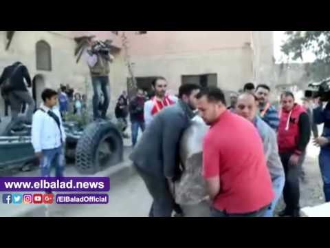 صدى البلد | الطيبي:راعينا الدقة في صنع تمثال رمسيس الثاني لأنه واجهة مصر في الإكوادور