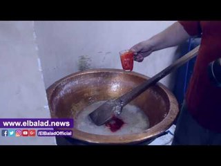 صدى البلد | خطوات صناعة حلوى "بورم" وحشوها بجوز الهند