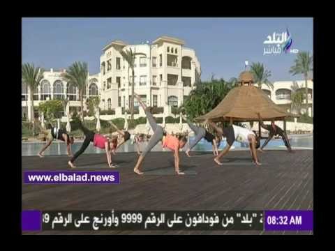 صدى البلد |بعض التمرينات الرياضية لمنطقة الأرداف على «صباح البلد»