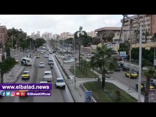 صدى البلد |  الإسكندرية ترفع حالة الطوارئ لمواجهة النوة الحالية