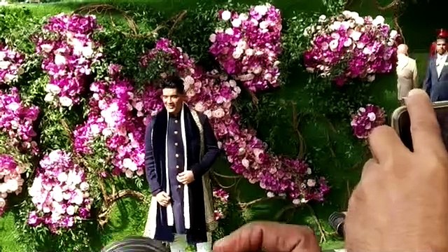 Manish Malhotra arrives for Akash Ambani-Shloka Mehta wedding