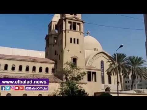 صدى البلد | إنتشار أمنى أمام الكنيسة الكاتدرائية بالعباسية عقب التفجير