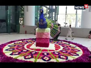 आकाश अंबानी और श्लोका मेहता की ग्रैंड वेडिंग, ये भव्य मोर करेगा मेहमानों का स्वागत