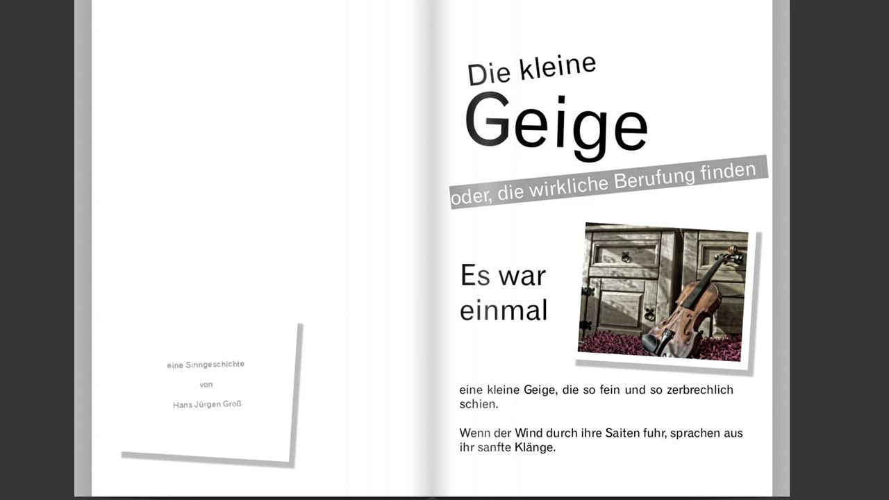 die kleine Geige -eine Sinngeschichte