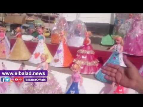 صدى البلد | أهالي الغربية يقبلون على شراء حلوى المولد