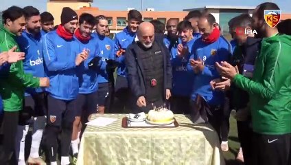 Hikmet Karaman'ın doğum günü kutlandı