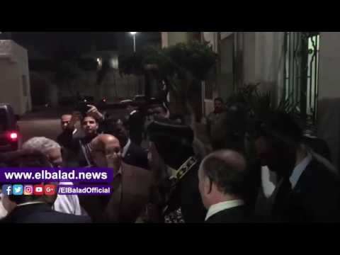 صدى البلد | البابا تواضروس يزور مصابي البطرسية بمستشفي الجلاء العسكري