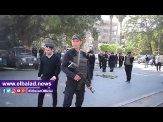 صدى البلد | كردون أمني بمحيط موقع انفجار شارع الهرم
