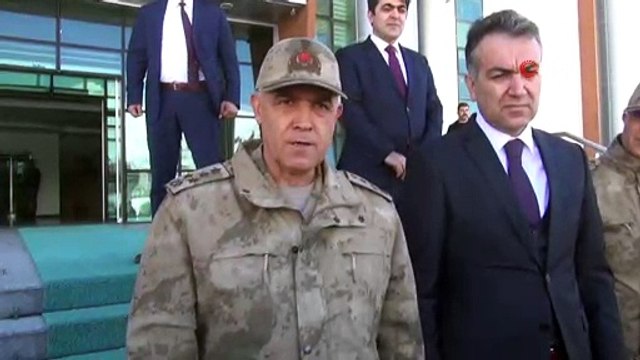 Jandarma Genel Komutanı Orgeneral Arif Çetin Bitlis’te