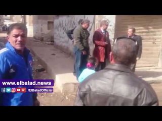 صدى البلد |  رئيس مدينة المحلة يباشر أعمال إصلاح الصرف الصناعي بأبوشاهين