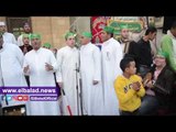 صدى البلد | شيخ المشايخ يستقبل أتباع الطرق الصوفية أمام مسجد الحسين احتفالا بالمولد النبوي