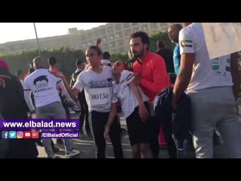 صدى البلد | حالات إغماء عقب ماراثون زايد الخيري بالتجمع الخامس