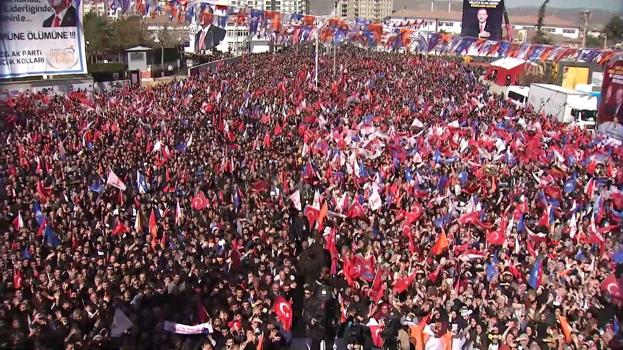 Cumhurbaşkanı Erdoğan: 'Her kim miting meydanlarını iftira kürsüsüne çeviriyorsa, o sadece kendi itibarını değil, siyasetin itibarını da yok ediyor demektir' - ELAZIĞ