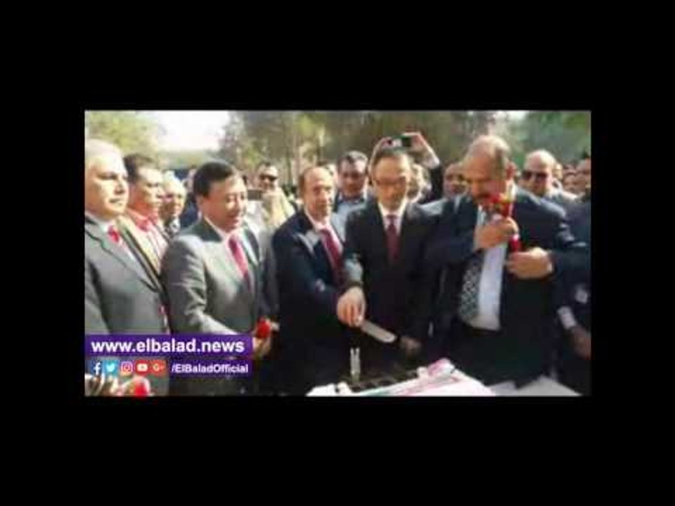 صدى البلد |السفير الياباني يفتتح معرض الحرف اليابانية التقليدية بجامعة أسيوط