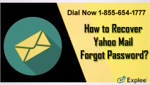 Yahoo Forgot Password ? Dial Now 1-855-654-1777