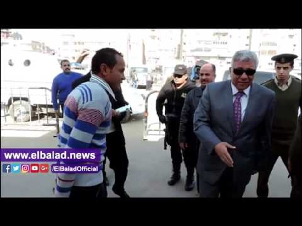 صدى البلد | مدير امن البحيرة يتفقد قوات تامين الكنائس بكفر الدوار