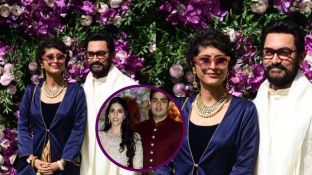 Akash Ambani & Shloka Wedding: Aamir Khan reaches with wife Kiran Rao; Watch Video| FilmiBeat