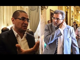 المخرج خالد يوسف بيان الحكومة لا يمثل الثورة وأبو حامد يرد الثورة لايزايد عليها ولا يمثلها احد