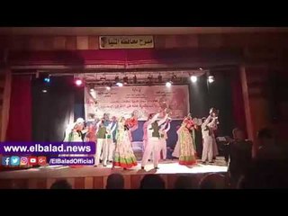 صدى البلد | عرض فنى "بغطيان الحلل والصفيح " بافتتاح مؤتمر الادباء‎