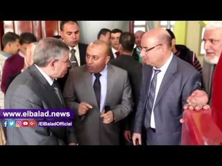 صدى البلد |  وزيرالتموين يفتتح تطوير مطاحن شبين الكوم