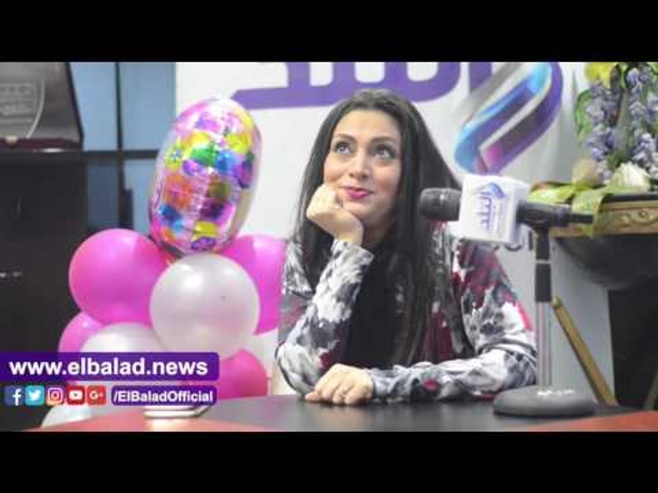 صدى البلد | مايا نصري في ندوة «صدى البلد»: أختار أعمالي بدقة حتى لا يخجل أولادى