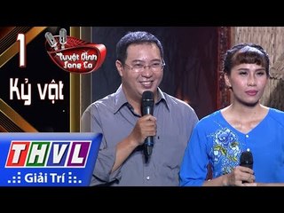 THVL | Tuyệt đỉnh song ca - Cặp đôi vàng 2017 | Tập 1 [3]: Giăng câu - Hà Linh, Lê Chinh