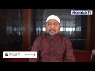 CERAMAH : UKURAN AKHLAK MULIA