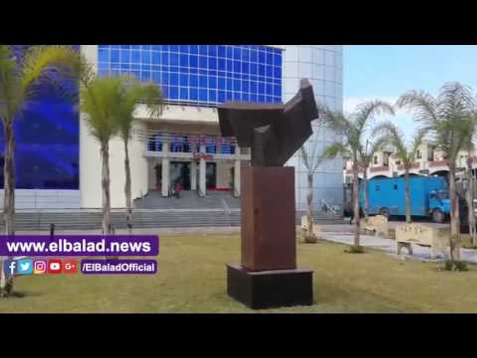 صدى البلد | ننفرد بنشر فيديو الاستعدادات النهائية باوبرا بورسعيد قبل زيارة الرئيس السيسي.