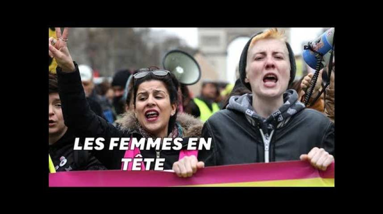Pour l’acte XVII des Gilets jaunes, les femmes ont mené le cortège parisien