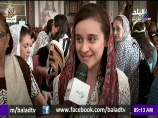 صباح البلد - إحتفالات الإخوة المسيحيين بعيد أحد السعف