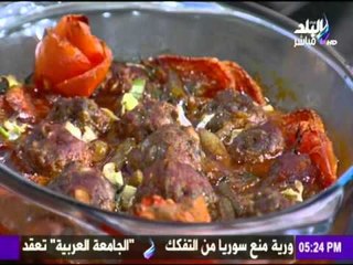 طريقة عمل أرز بالشعرية والخضار وطاجن الفاصوليا باللحم