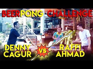 RAFFI AHMAD - Beerpong Challenge