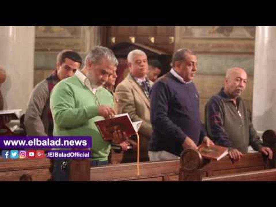 صدى البلد | إقامة صلوات وقداس ليلة رأس السنة بالكنيسة البطرسية