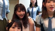 Miyawaki Sakura with their friends on showroom 2017