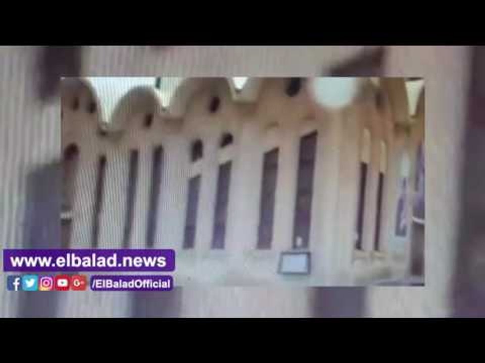 صدى البلد |  عبارات تهديد بـ"الأحمر" على أرضية...