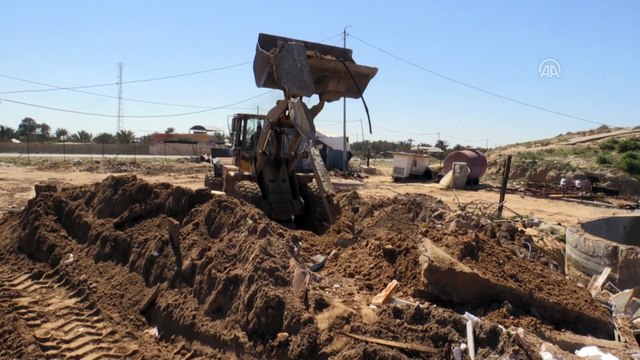 İsrail Gazze'ye hava saldırıları düzenledi - GAZZE