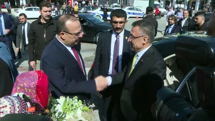 Cumhurbaşkanı Yardımcısı Oktay, Bursa Valiliği'ni ziyaret etti - BURSA