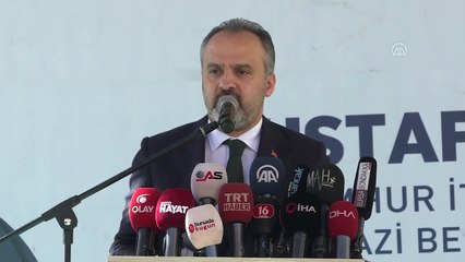 Alparslan Türkeş bulvarı açılışı - Bursa Büyükşehir Belediye Başkanı Aktaş - BURSA
